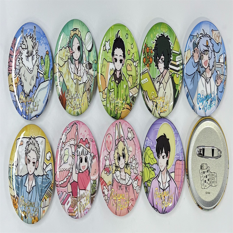 正版授权《非人哉》睡衣派对系列动漫二次元潮玩周边谷子吧唧摆件