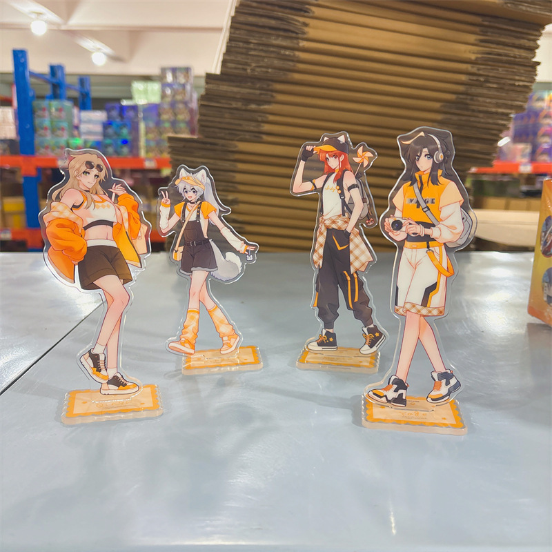 正版授权《我的食物看起来很可爱》走路立牌二次元潮玩周边谷子