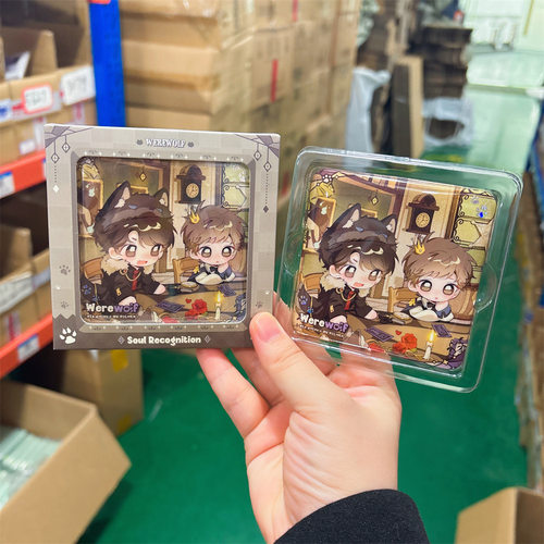 正版授权《BE狂魔求生系统快穿》狼人杀徽章二次元周边谷子吧唧