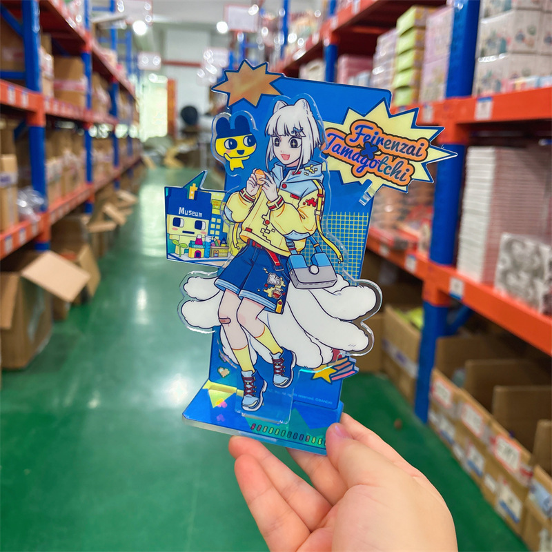 正版授权《非人哉×拓麻歌子》联名系列亚克力立牌九月×豆丁吉款