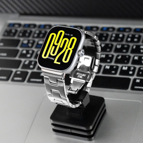 幺诺红米watch精钢H扣带蝴蝶扣带