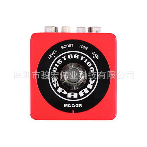 MOOER魔耳吉他效果器 SPARK DISTORTION 高增益失真单块