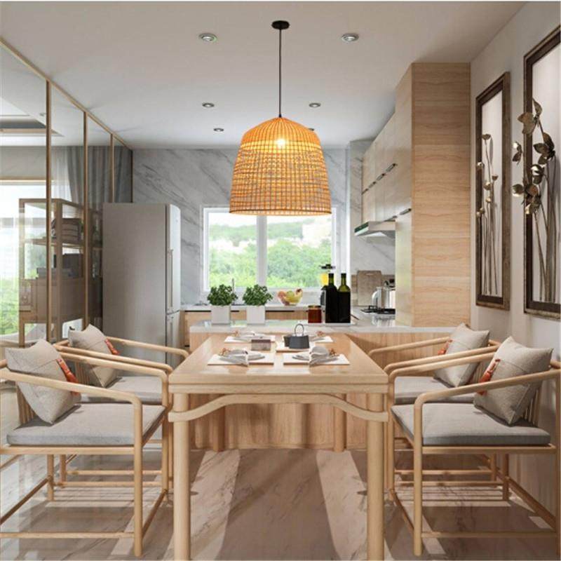 东南亚风格竹编灯笼创意复古餐厅吧台灯欧式创意手工编织竹艺吊灯,3C数码配件,USB灯,淘宝优惠券,粉丝福利购,淘宝优惠卷