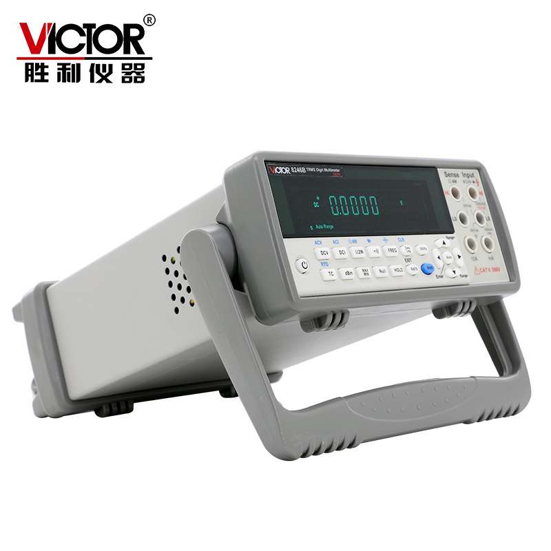 胜利VC8246A台式数显数字万用表VC8246B四位高精度自动量程表