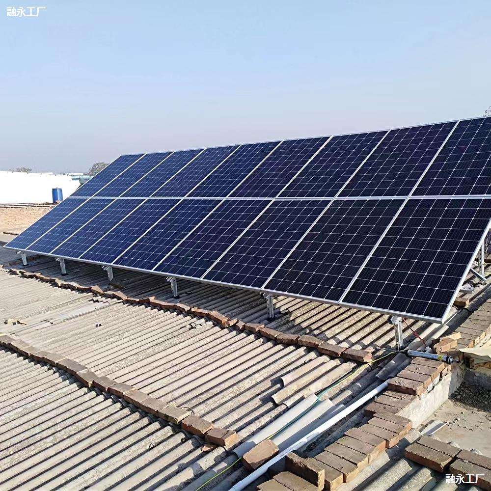 太阳能离网供电系统全套家用屋顶太阳能板光伏板户外光伏发电系统