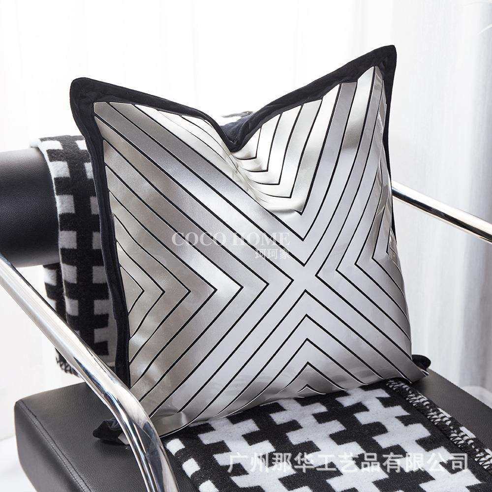 2024新款抱枕 高级感皮革靠枕软装样板房搭配家具卖场床品抱枕套,农机/农具/农膜,其它农用工具,淘宝优惠券,粉丝福利购,淘宝优惠卷