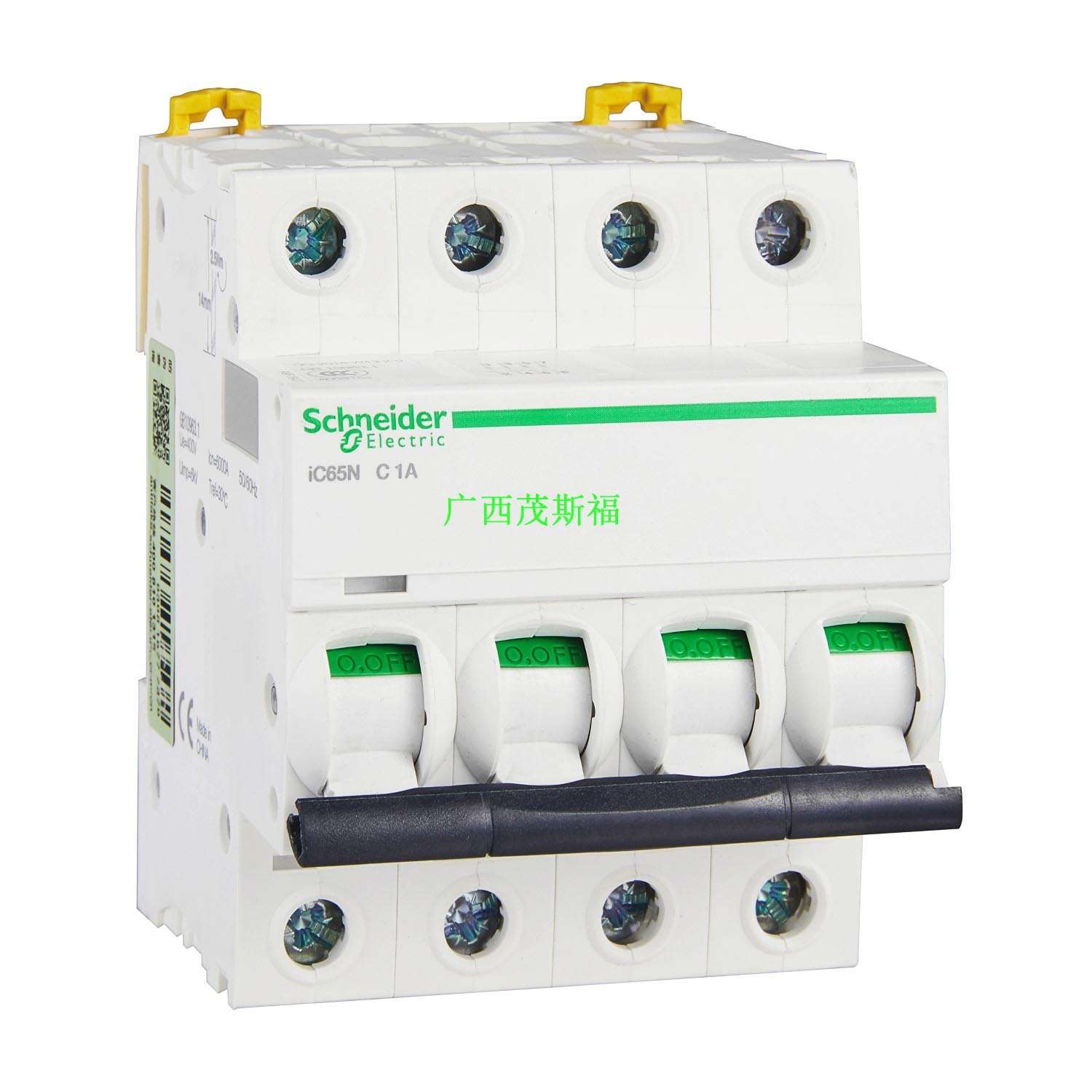 SCHNEIDER 空气开关电闸iC65L-D50A-1P/4P 家用空开微小型断路器