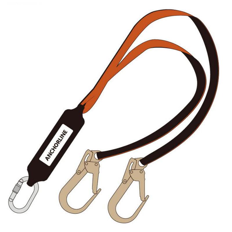 台宇 A3TP36双钩安全绳 织带安全绳 1.8m（套）