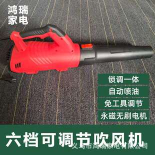 跨境锂电插电暴风吹风机吹灰尘吹雪鼓风机大功率工业充电式吹风机