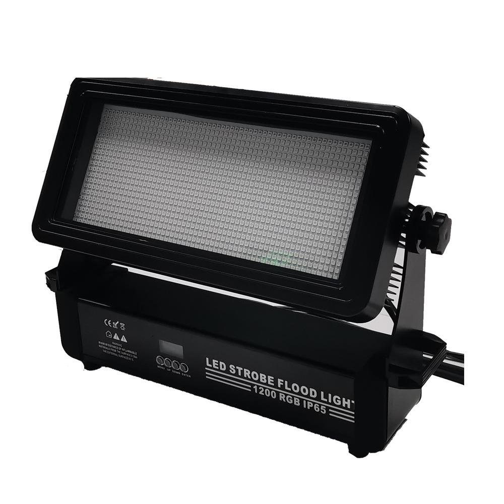 1200W防水频闪灯 多功能投光灯闪光灯12段RGB三合一LED灯舞台灯