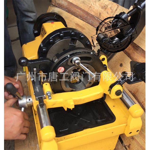 厂家直供电动切管套丝机 SQ50B1套丝机 套丝机 电动切管开牙机