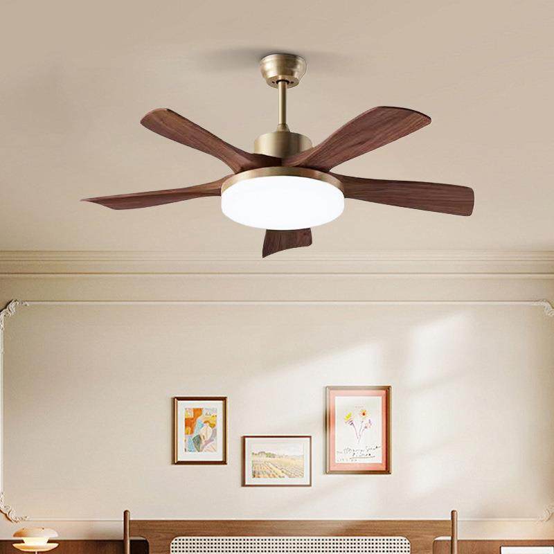 风扇灯胡桃木色复古风扇灯吊扇灯卧室柔风静音餐厅吊扇灯风扇一体,电子元器件市场,集成电路（IC）,淘宝优惠券,粉丝福利购,淘宝优惠卷