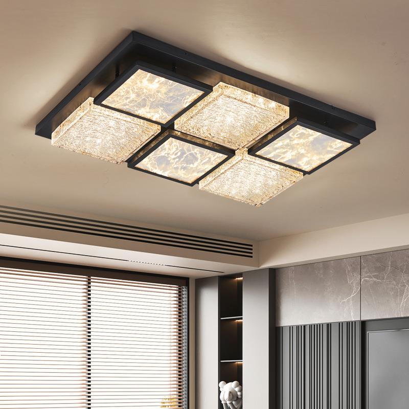 轻奢客厅吸顶灯2025年新款现代简约意式卧室灯高级感客厅大厅主灯