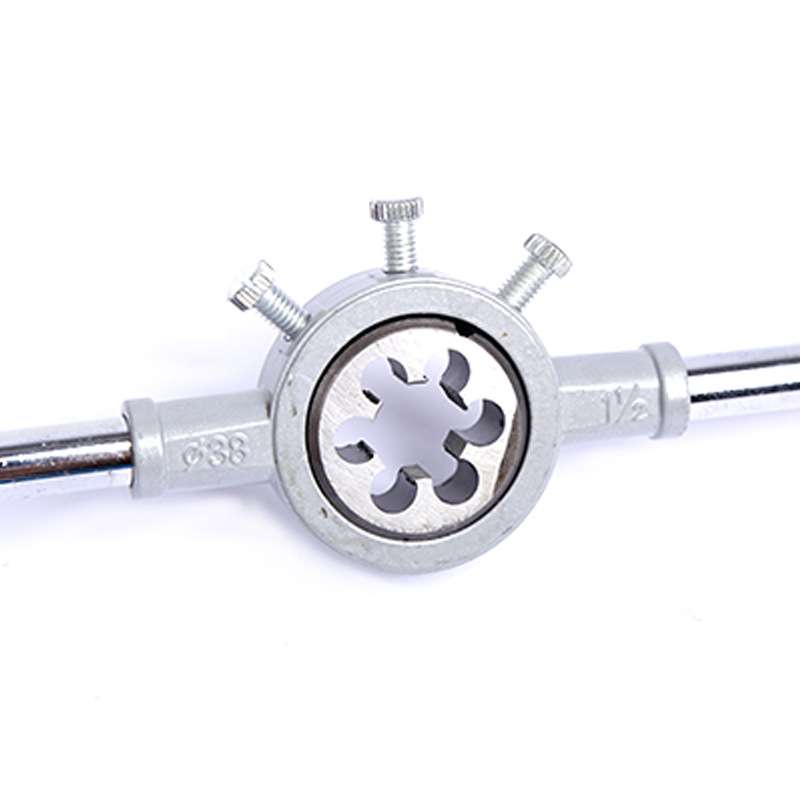 110PC丝锥圆板牙套装 五金工具手用丝攻扳手绞手  规格齐全