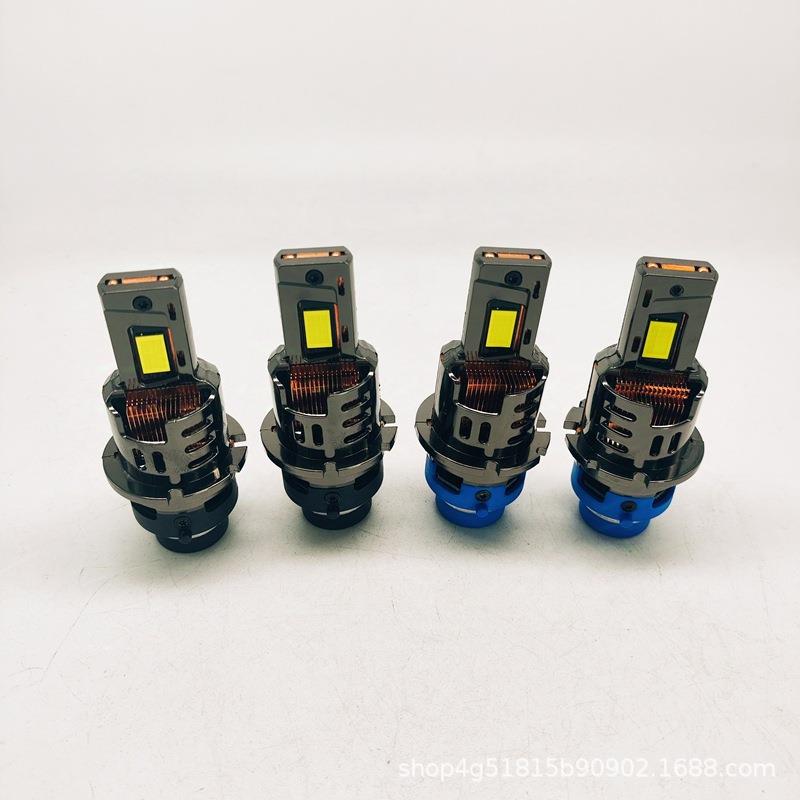 汽车LED大灯直插式D2S D4S LED灯泡替换原装氙气灯泡高亮LED灯