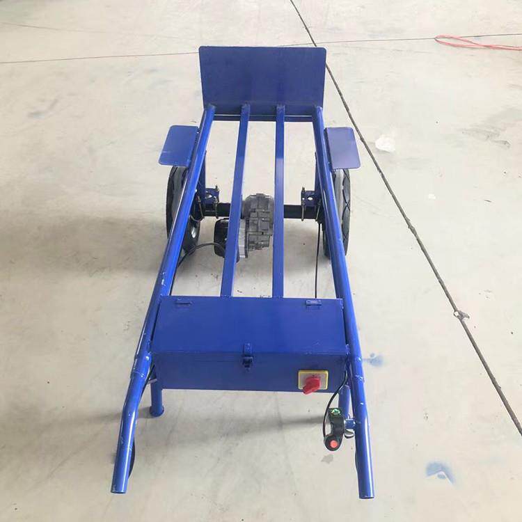 仓储拉货运输独轮电动手推车多功能小型爬山虎果园大棚搬运平板车