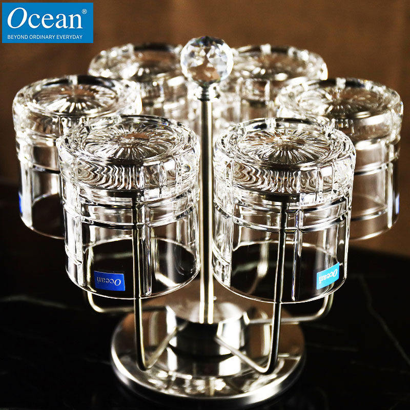 泰国进口威士忌酒杯水晶玻璃洋酒杯XO酒杯啤酒杯高级感水杯套装