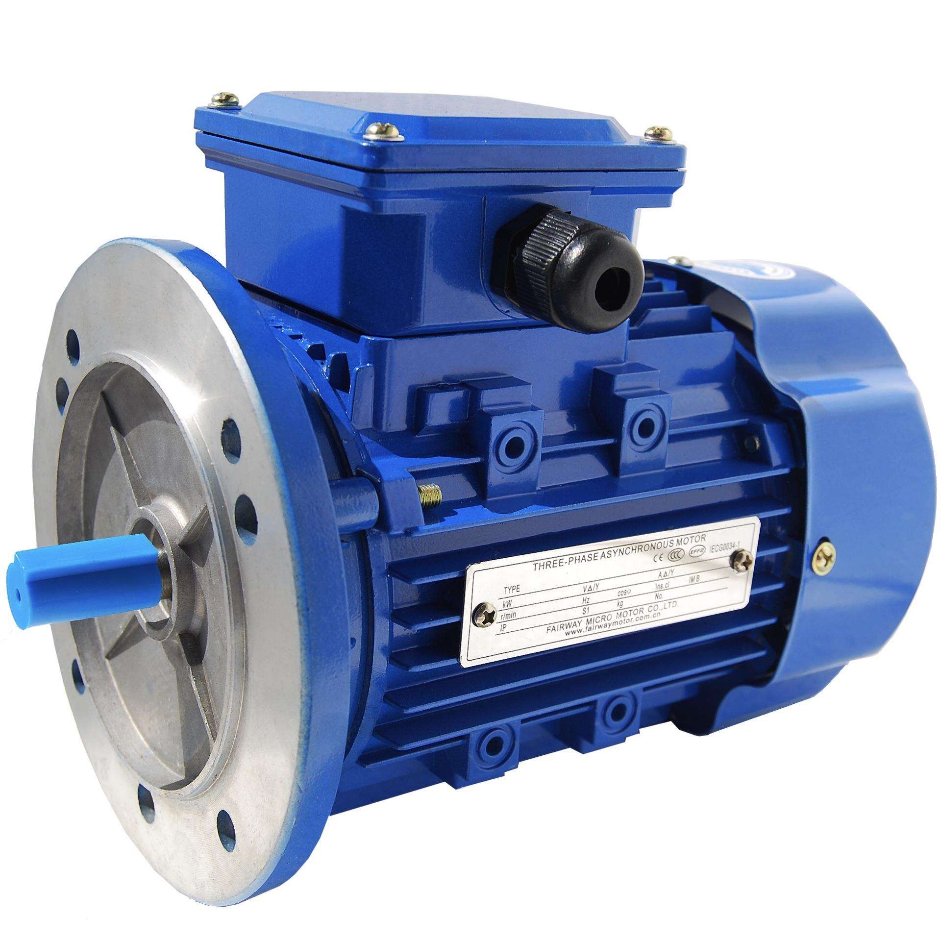YS90L4/Y2-90L-4/1.5KW三相电机/铝壳电机 4极电机