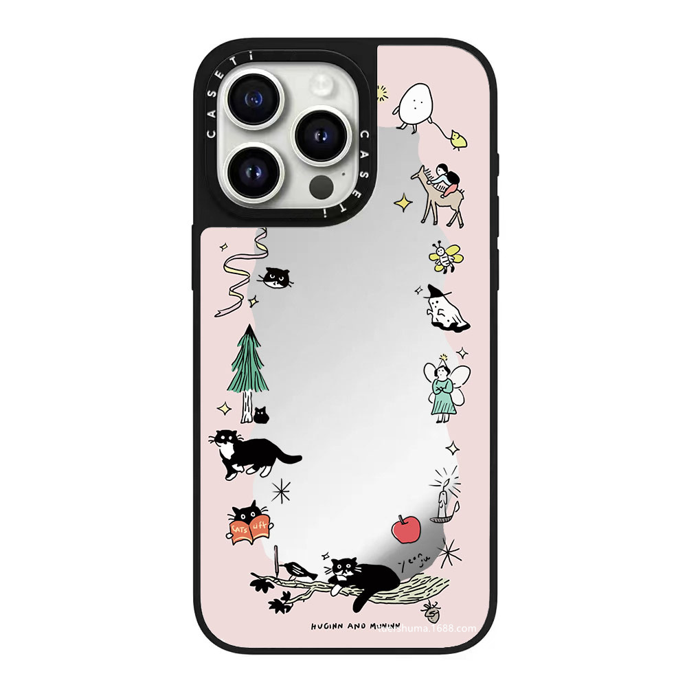 CASETiFY 华强北代购 高品质可爱猫咪系列苹果16适用iphone15 14p