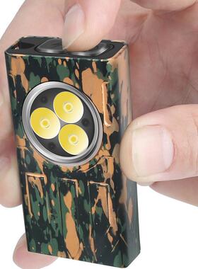 新款多功能迷你手电筒 高亮1100LM强光 硬质铝合金磁吸警示手电筒