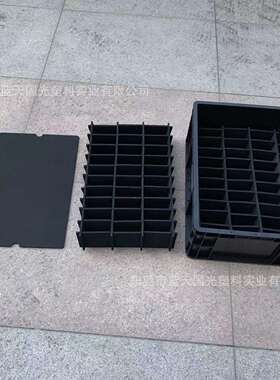 黑色防静电EU电子周转箱 加厚EU汽配收纳箱EVA防静电泡沫棉