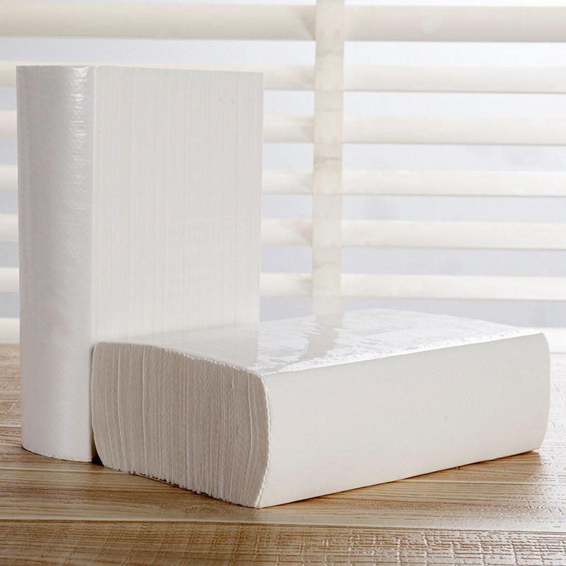 擦手纸酒店卫生间商用檫手v纸厨房洗手间厕所纸巾家用抽取式整箱