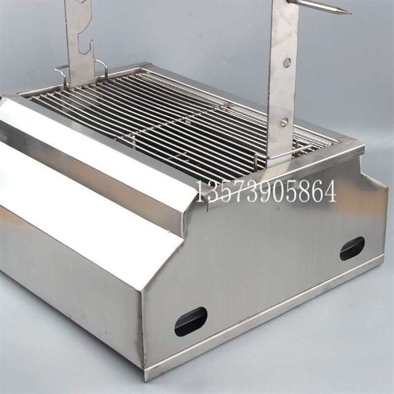 无烟木炭烧烤炉烤羊腿烤串炉子不锈烧烤箱户外烧烤架家商用烤肉架