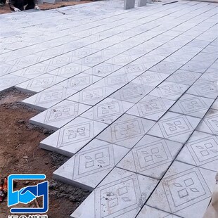 仿古地砖防滑铺路水泥模具庭院广场户外地板脚踏石青砖预制模具