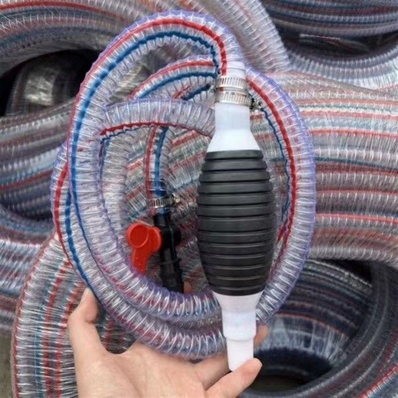 防冻抽油管6分管尿素液加注器钢丝软管吸油器自吸抽水神器导流管