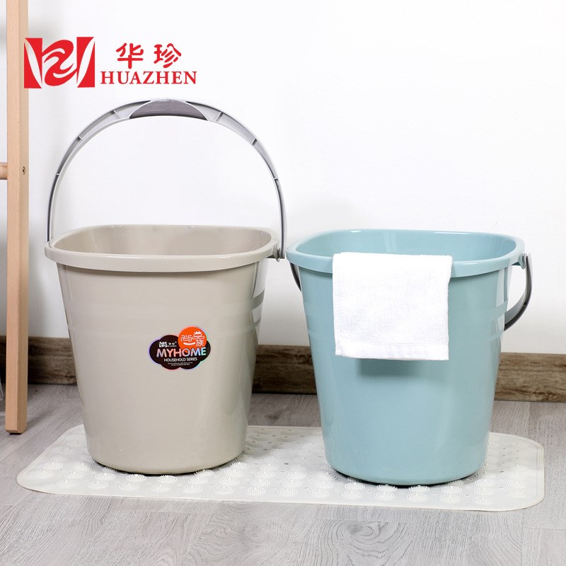 定制塑料大容量加厚方形学生提手洗澡水桶洗车桶户外钓鱼储水桶
