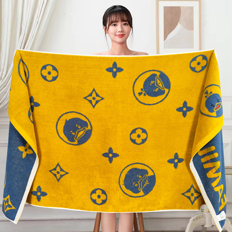 纯棉浴巾大号成人酒店洗澡裹巾A男女毛巾成人全棉柔软吸水高档新