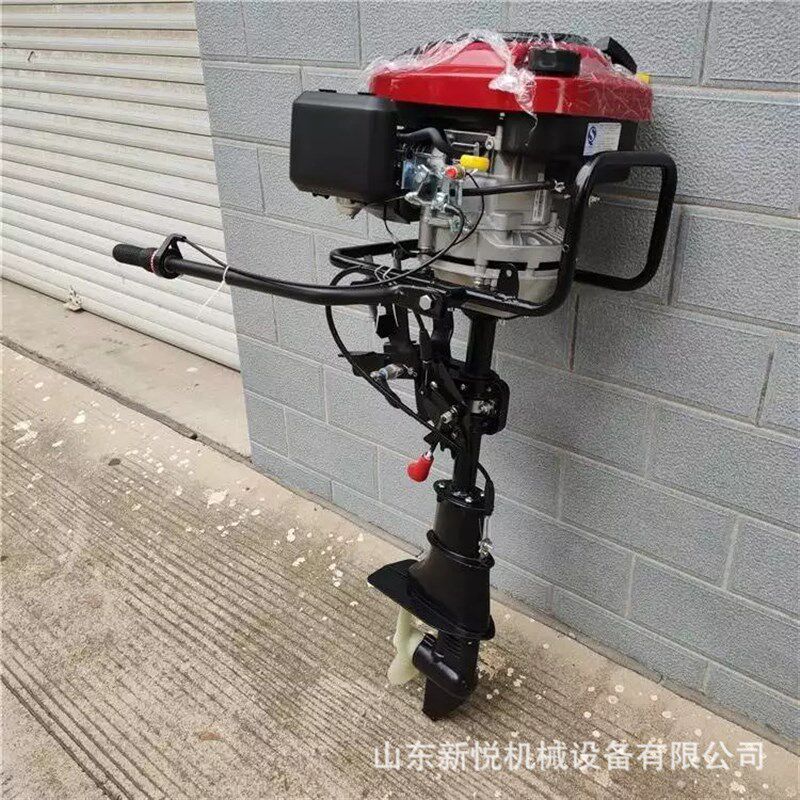 汽油推进器 196cc四冲程大功率船外机 电动船用挂浆机