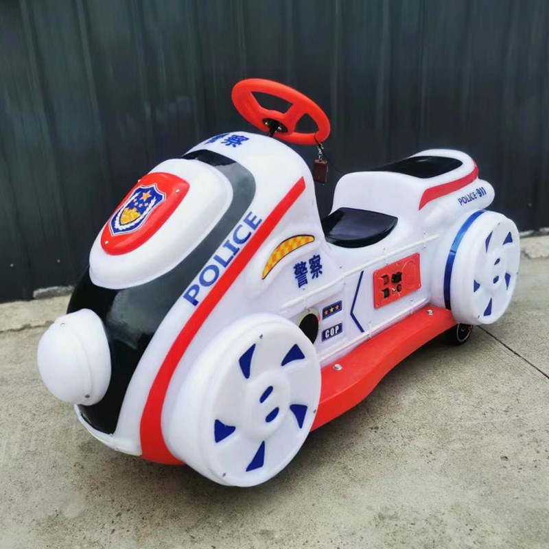 新款儿童广场游乐车室内外发光碰碰车商场公园摆摊电动车游乐设备