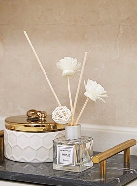 香薰摆件客厅花瓶干花散香器卧A室室内厕所卫生间酒柜实用家居饰