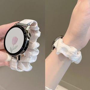 适用oppo watch x2mini手表带发圈手环oppowatchx2mini女款智能运动4Pro新款手表链新款手表2/1替换配件夏天