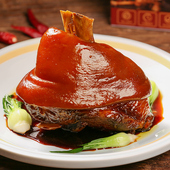 上海特产红烧蹄膀500g红烧肘子熟食真空猪肘子大猪蹄膀加热即食