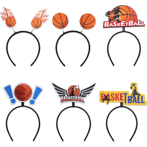 Basketball篮球运动会主题球迷发箍加油助威道具比赛搞怪字母头箍