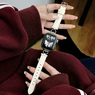 GT腕带高颜值女 GT手表带金属爱心拼皮vivo 适用iQOO watch