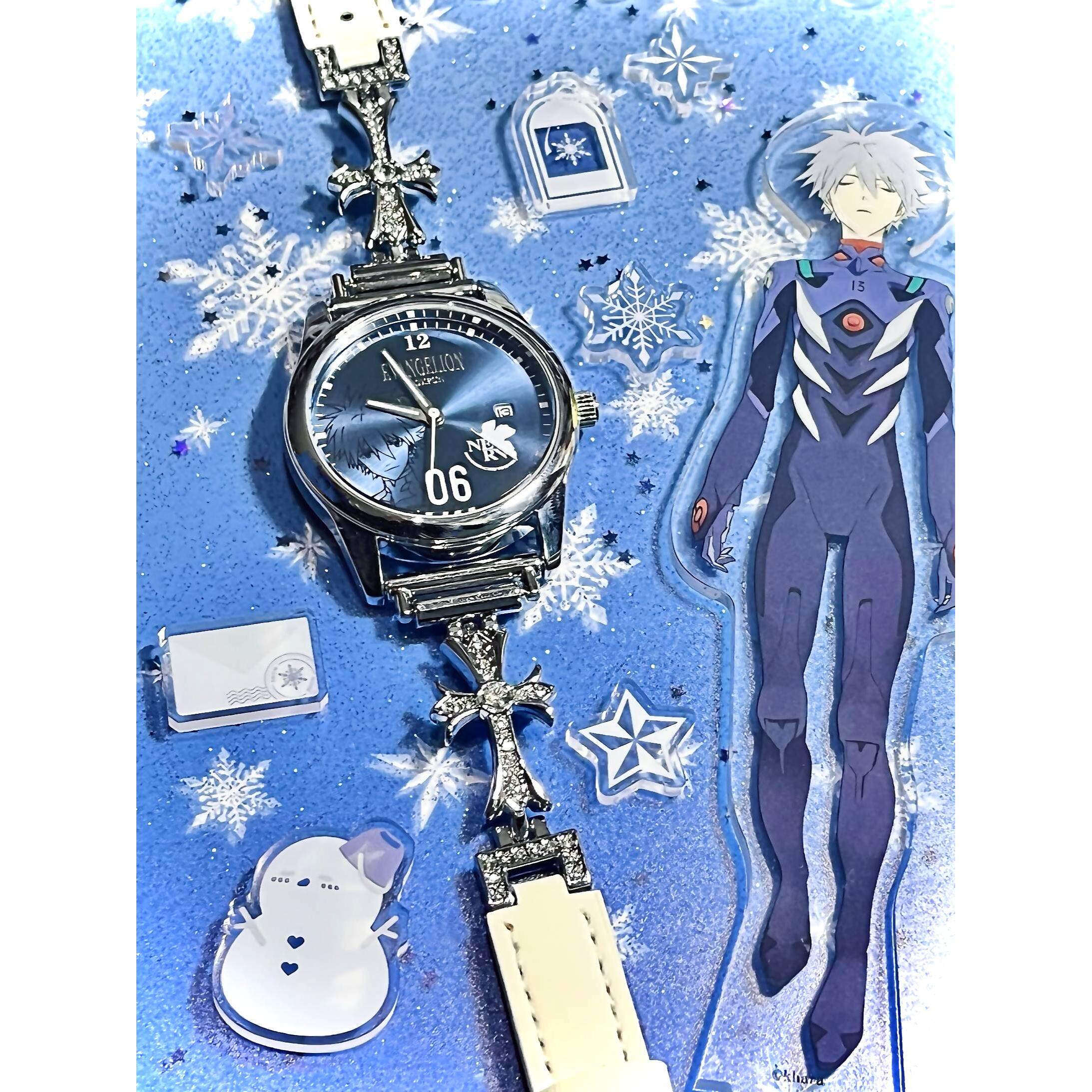 新世纪EVA福音战士动漫手表男女士表带潮流智能表表带