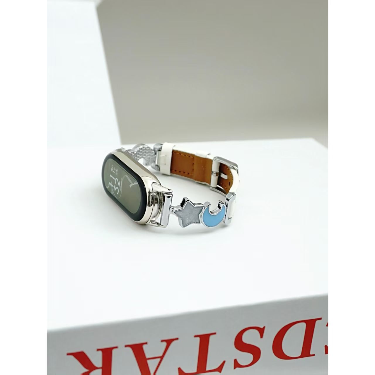 适用于小米手环10/9/8/nfc表带小米手环9pro星月小香风女款手表带