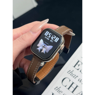 7新款 澈屿适用iwatchS11 8高级感6 ses9 创意ultra 10苹果表带女款
