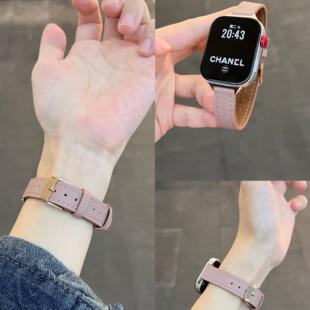适用华为fit3/fit4/fit4pro表带春夏新款细版小羊皮fit2/fit1表带