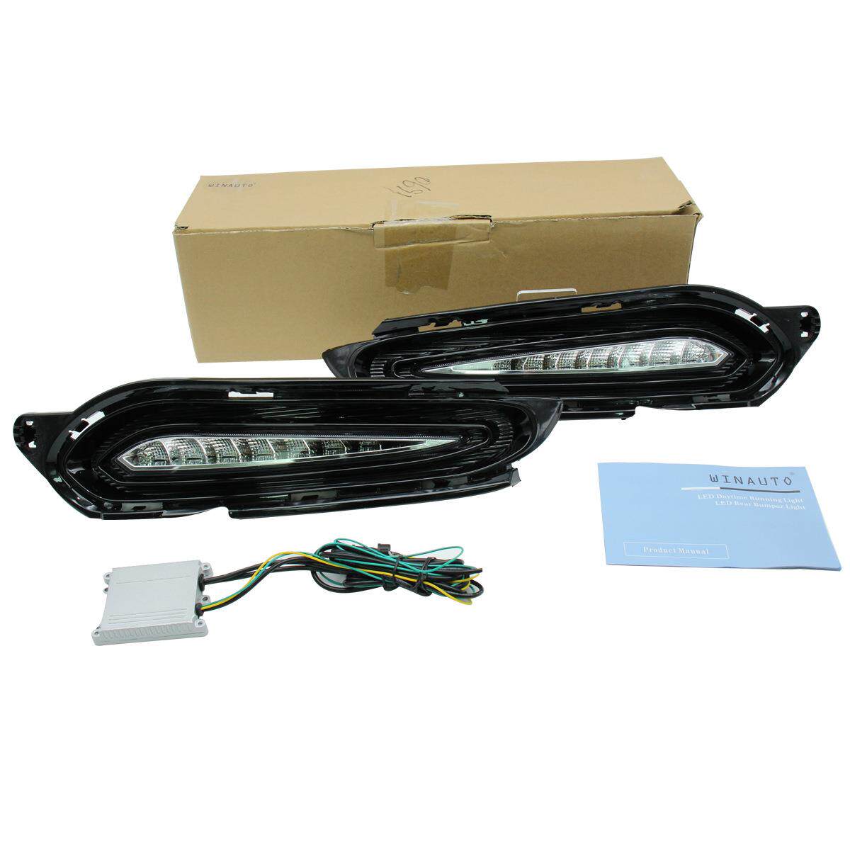 适用于2014-2018年HD缤智与HR-V带双向功能日间行车灯