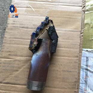 现货供应电动打井机家用打井机钻头三翼合金钻头规格齐全