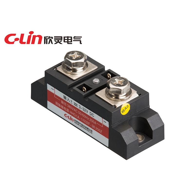 欣灵HHG1A-1/032F-38100/150/200/250/350/400A工业级固态继电器