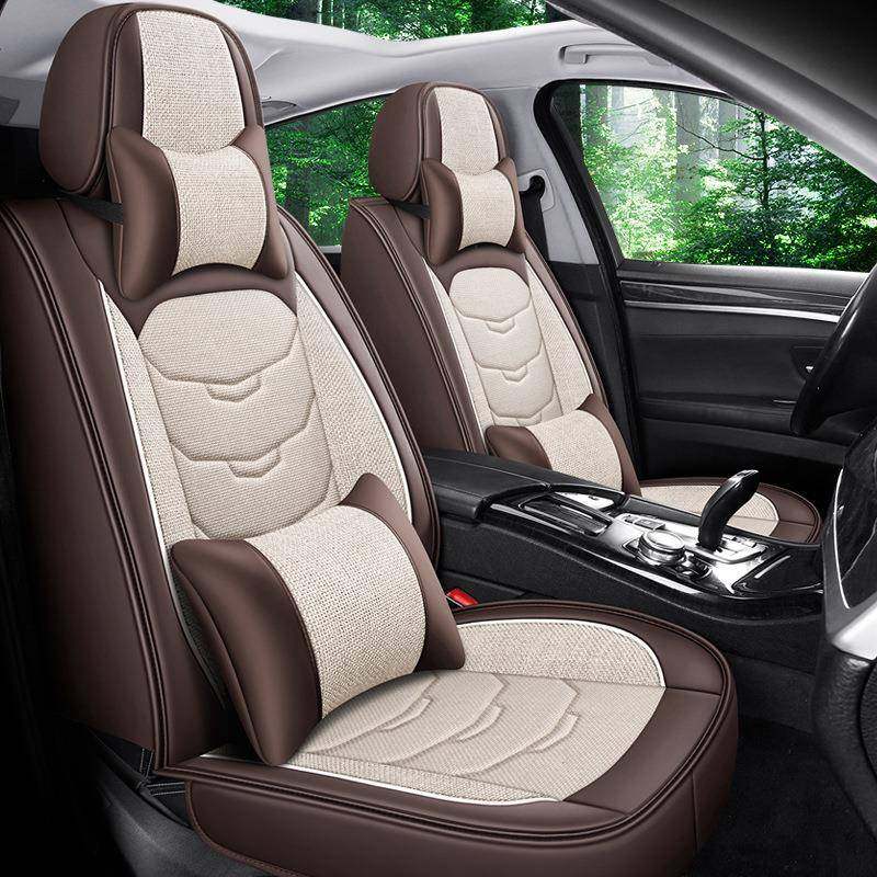 汽车坐垫四季通用纳帕皮亚麻布艺全包围座套秋冬卡通座垫小车座椅,特色手工艺,其他特色工艺品,淘宝优惠券,粉丝福利购,淘宝优惠卷