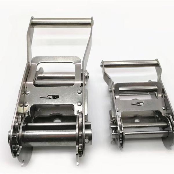 捆绑带集装箱栓紧带汽车拉紧捆绑器拉紧带加厚5T宽5cm不锈钢钢架