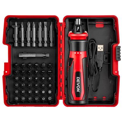 大有5612电动螺丝批小型充电起子家用手自一体多功能电工可测电