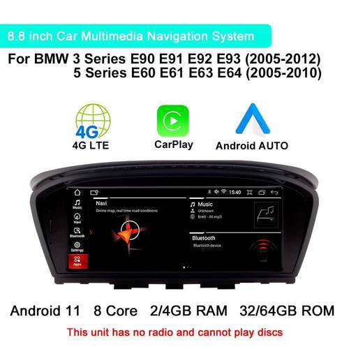 适用于宝马3系E90E91E92E935系E60E61E63E64安卓车载导航一体机