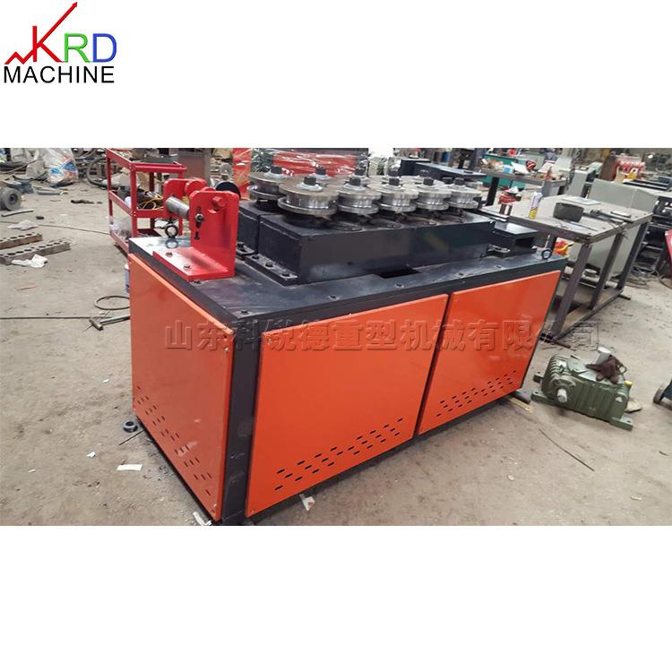 钢筋钢管弯管数控圆管方管弯弧机多功能金属钢管九轮弯管机